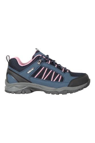 Mountain Warehouse Path Womens Outdoor Walking Shoes Navy 6 — view 4
