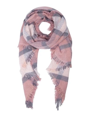 Style Slice Women's Tartan Plaid Blanket Scarf Oversized Shawl Wrap — view 6
