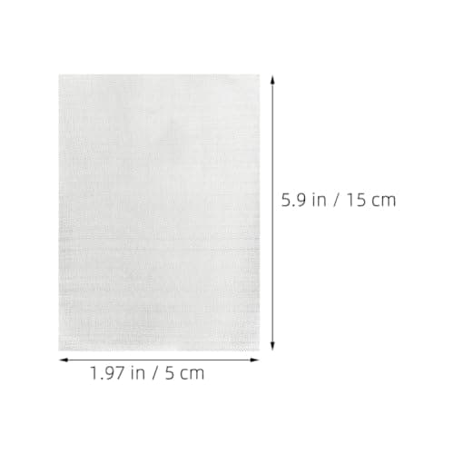 DOITOOL 5 Pcs Bumper Repair Kit Mesh - 15x5cm Pre-Cut Stainless Steel — view 3