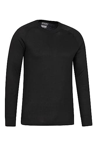 Mountain Warehouse Talus Mens Thermal Top & Pants Set Black (T L — view 5