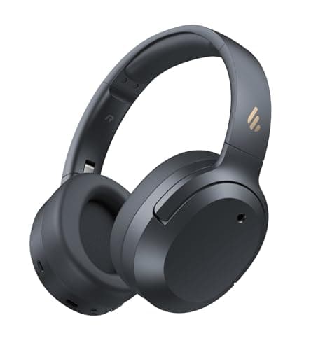 Edifier W820NB Plus Gen 2 Over-Ear Noise Cancelling Headphones, Dark Gray