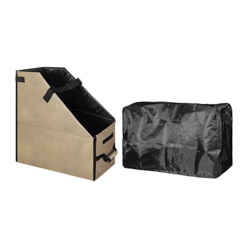 QLECXZI Portable Folding Bike Storage Bag Storage Case Durable And Reliable Choice For Safeguarding Bikes On Trips Folding Bike Box Bicycle Travel Bag, Brown — view 4