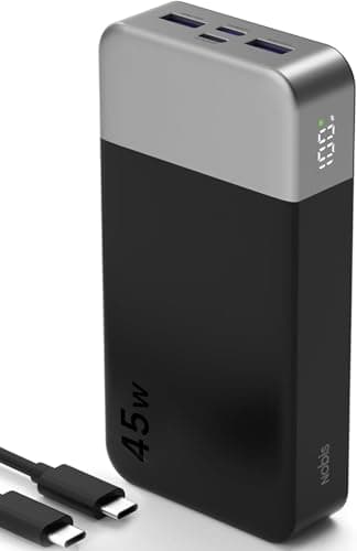 NOBIS 45W Power Bank Fast Charging 20000mAh Portable Charger