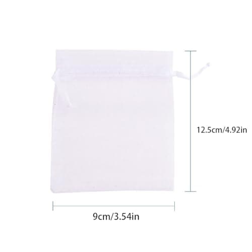 Of 10 Folding Small Size Storage Pouches for Travel — view 2