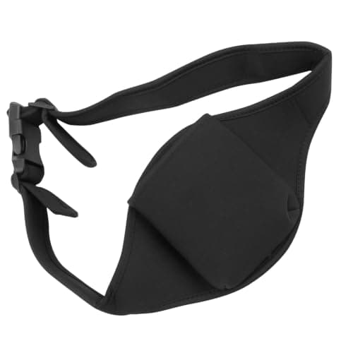RTDHO Mic Belt for Fitness Instructor,Adjustable Microphone Waist Pouch