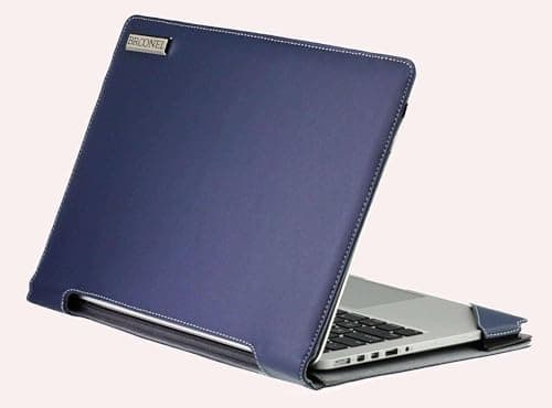 Broonel - Profile Series - Blue Leather Laptop Case Compatible With Acer Aspire Go 15 AG15-31P-342L 15.6'' Laptop — view 2