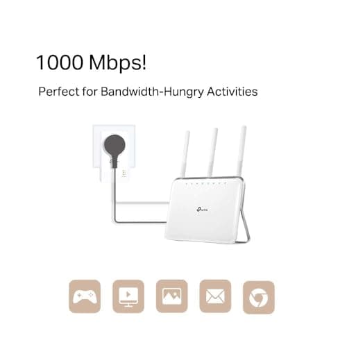 TP-Link TL-PA7017PKIT Gigabit Passthrough Powerline Adapter Starter Kit, Powerline Network Adapters Speed up to 1000 Mbps, 4K Video Streaming & Online Gaming, No Configuration Required, Plug and Play — view 3