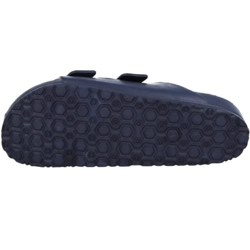 Yinka Shoes Mens Double Buckle EVA Sandals Navy UK 9 — view 5