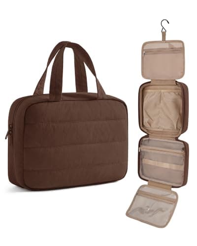 LIGHT FLIGHT Hanging Toiletry Bag for Women, Travel Wash Bag