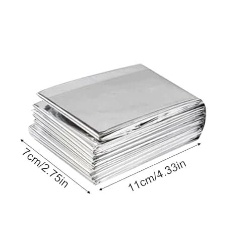 Foil Blanket Reusable Warm Survival Gear — view 2