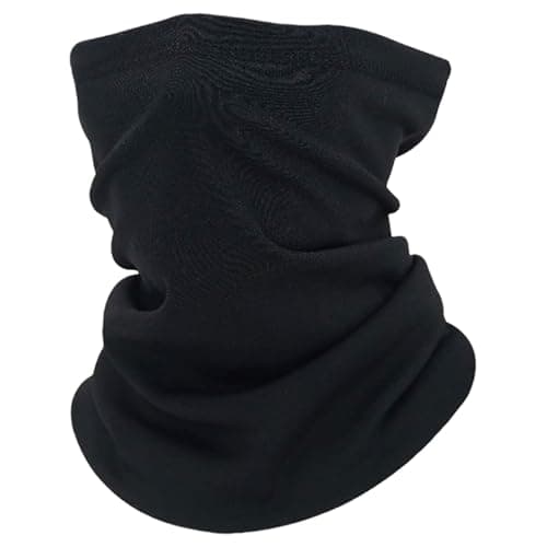 Winter Neck Warmer Snoods for Men Women, Multifunctional Headwear, Neck Gaiter Fleece Bandana Face Covering for Outdoor Sports Motorcycle Skiing Running Cycling