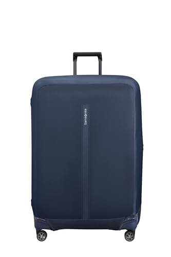 Samsonite TA Revolution - Foldable protective cover for suitcases, size XL, suitcase cover suitable for 81–86 cm, travel suitcase protection, with reflective detail, Blue (Midnight Blue) — view 2
