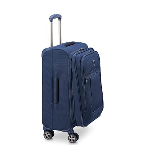DELSEY PARIS Helium DLX Softside Expandable Luggage with Spinner Wheels, Navy Blue, Carry on 20 Inch, Helium DLX Softside Expandable Luggage with Spinner Wheels — view 6