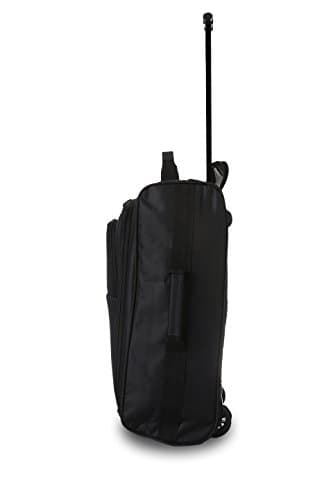 5 Cities The Valencia Collection Hand Luggage, 42 Liters, Plain Black Set of 2 — view 6