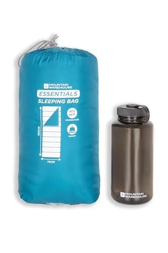 Mountain Warehouse Essential Square Sleeping Bag Petrol ONE — view 3