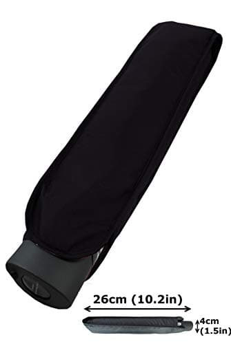 4cm Ultra Flat Windproof Strong Small Compact Umbrella - Auto Open & Close — view 3
