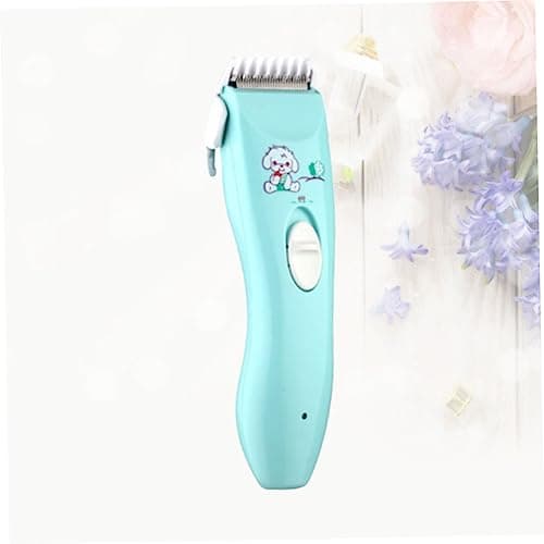 NOLITOY Rechargeable Electric Hair Clipper Sky-Blue with Safety Head Thin Tooth USB Charging Low Noise Portable Grooming Trimmer for Home and Whole Body Use — view 3