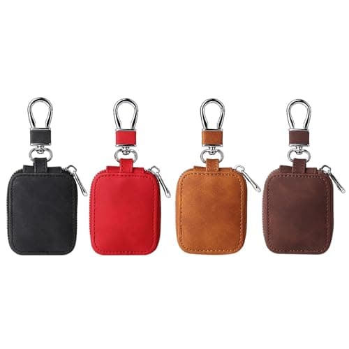 Bluetooth-Compatible Earphone Case Ultra-Thin Perfect Matching Faux Leather Wireless Earbud Sleeve Case for AirPods 3/2 Earphone Skin Earphone Case — view 6