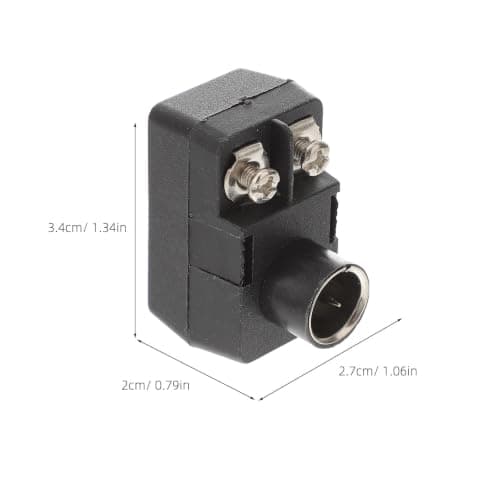 Push-on Balun Adapter 75 300 Ohm TV Signal Converter 2pcs — view 2