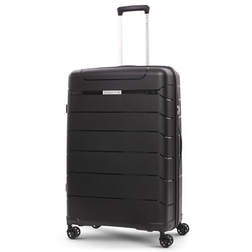 Aerolite Large 28in 100L Polypropylene Hard Shell 8 Wheel Spinner Suitcase