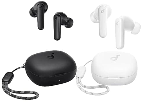 soundcore by Anker P20i True Wireless Earbuds, 10mm Drivers with Big Bass, Bluetooth 5.3, 30H Long Playtime, IPX5 Water-Resistant, 2 Mics for AI Clear Calls, 22 Preset EQs, Customization via App