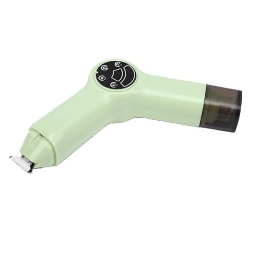 Pssopp Pet Nail Trimmer Rechargeable Cordless Dog Nail Grinder 2 Speed Low Noise Electric Clipper and Filing Tool for Cats Dogs Anxious Pets Travel Grooming (Mint Green) — view 4