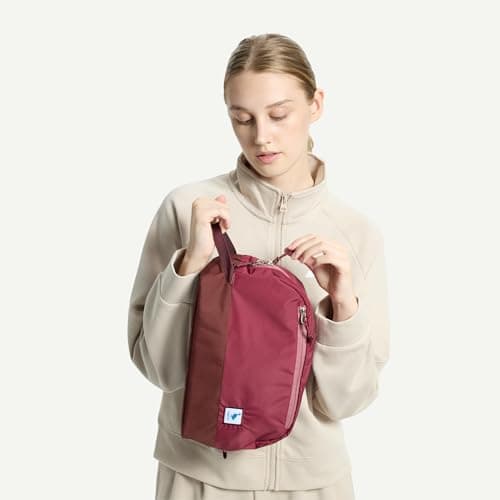 Travel Toiletry Bag 8L, Large Wash Bag with Waterproof TPU Wet/Dry Compartment — view 2