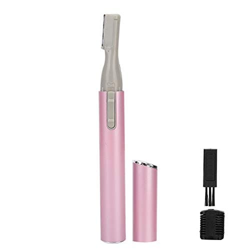 Cordless USB-Rechargeable Electric Eyebrow Trimmer for Women & Men – Painless Wet/Dry Facial Hair Remover with Cutting Head Portable Brows Upper Lip