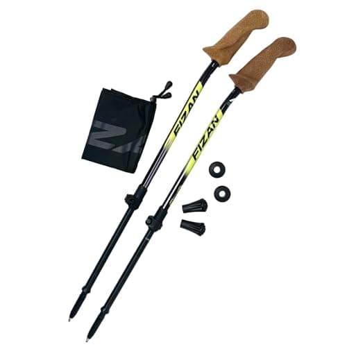 WALX Xplorer Total Body Walking Pair of Poles – Compact & Lightweight Trekking Poles for Travel, Holidays, Hiking & Nordic Walking – Collapsible, Adjustable, with Ergo Grip Handle for Men & Women — view 2
