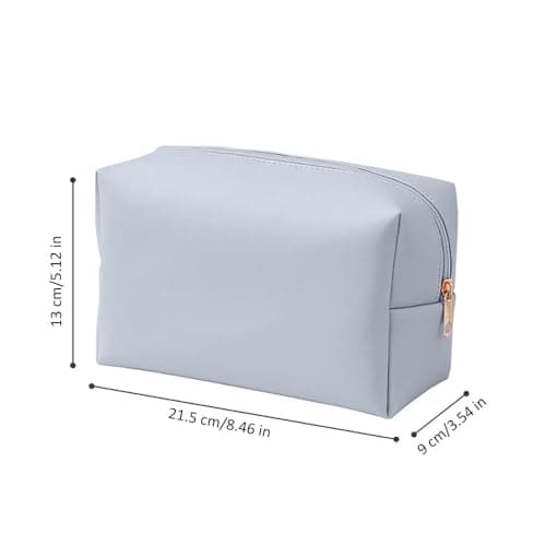 QEBSJSKL Small PU Wash Bag,Waterproof Travel Makeup Pouch for Women — view 2