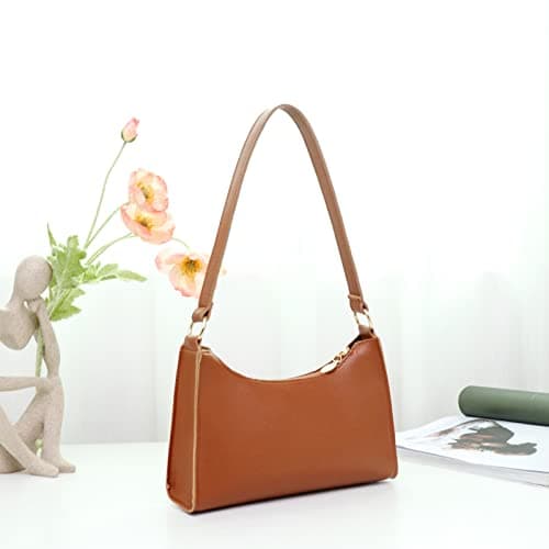 VaiKanhai Tactical Dog Harness with Pockets Women Faux Leather Plain Armpit Bag Mobile Phone Bag Shoulder Bag Bags Perfume, brown, One Size — view 3