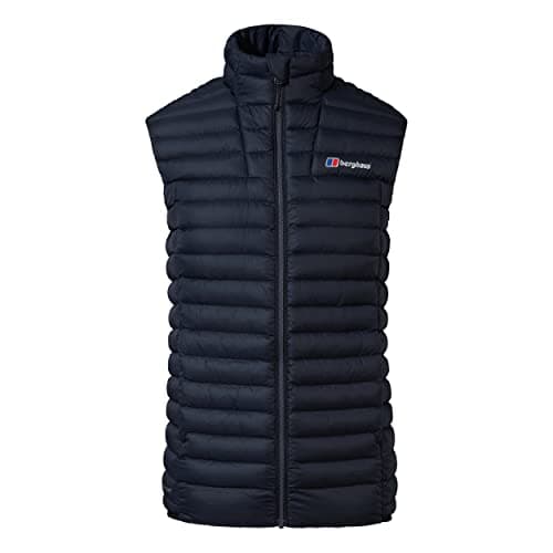 Berghaus Men's Vaskye Synthetic Insulated Jacket | Extra Warm | Durable Coat | Lightweight Design | Puffer Insulated Gilet, Black/Black, 3XL