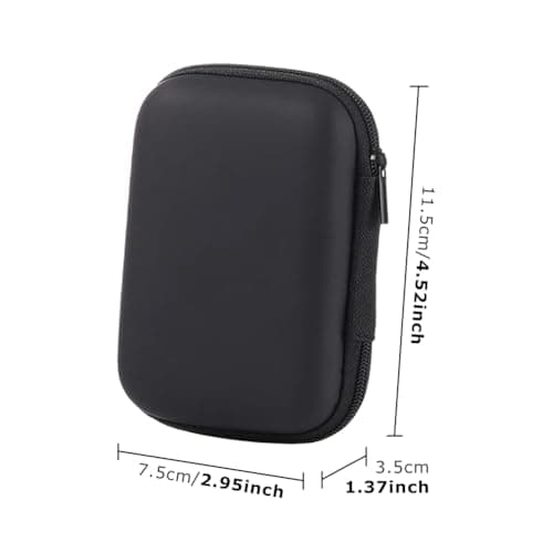 Yelvornic 2 Pcs Playing Cards Case, Waterproof Scratch Resistant Holder, Practical Playing Card Game Box Holder Storage Box for Outdoor Camping (Red, Black) — view 2