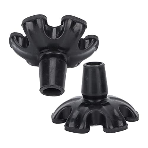 Walking Cane Tip, Silicone 6 Pillar Design Strong Stability Prevent Slipping 22mm Walking Sticks Foot Pad for Elderly — view 6