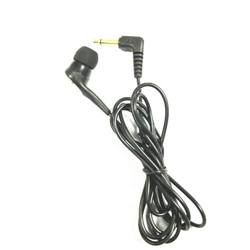 LINHUIPAD Single side Earbud in Ear mono Earphone 3.5mm plug Economical Headphone,for One Ear Reinforced Cord — view 5