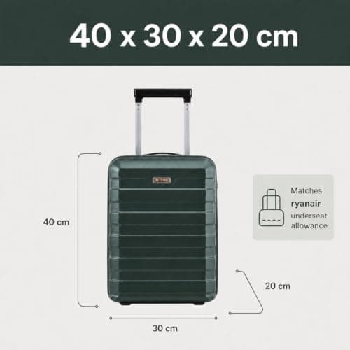 RMW Suitcase Ryanair Underseat Cabin Bag 40x30x20cm with Removable Wheels — view 3