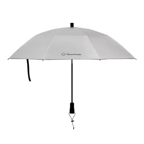 Thous Winds Hiking Umbrella - 153g Ultralight - Hands-Free Design, Carbon Fiber Frame & Aluminum Shaft, UPF 50+ Sun & Rain Protection Canopy, Windproof, for backpacking, Trekking, Travel, Outdoor Use