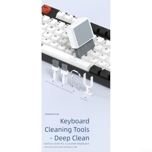 Multifunctional Electronics Cleaner Kit 13cm ABS Tool(White) — view 6