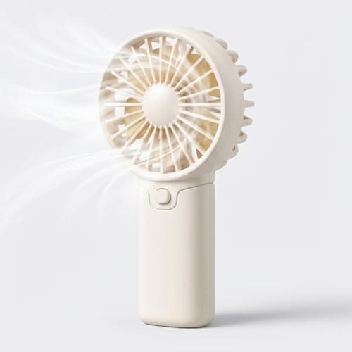 Ricomso Mini Handheld Fan, Battery Powered Portable Personal Fan