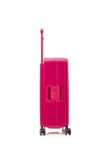 ATX Luggage Zipperless Large Suitcase Super Lightweight Polypropylene Hard Shell with 4 Dual Spinner Wheels Wide Handle 3-Point Built in TSA Lock (112 Liters, 29-Inch, Mulberry) — view 6