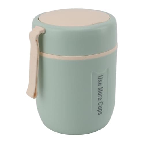 TYTOGE Insulated Food Pot, 500ML Vacuum Soup Container, 304 Stainless Steel, Leakproof Lunch Pot with Lid for Kids, School, Camping, Travel (Mint Green) — view 2