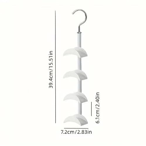 Bag Hanger - Tote Bag Organizer Closet | Space Saver Closet Backpack Holder, Tote Storage Hanger Hook for Belt Shawl Tie Hat Scarf Underwear Bra — view 3
