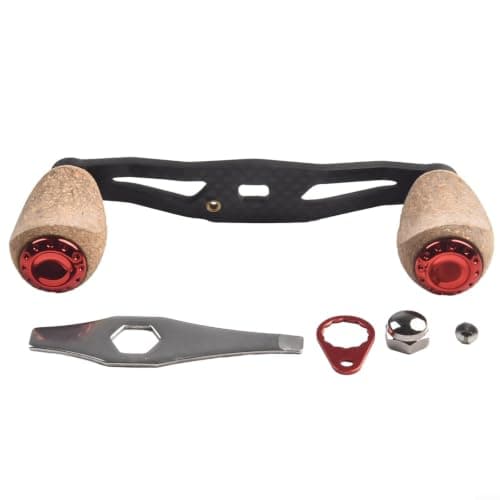 Cork Knob Baitcasting Handle 120mm for Left Right Hand(Right hand)