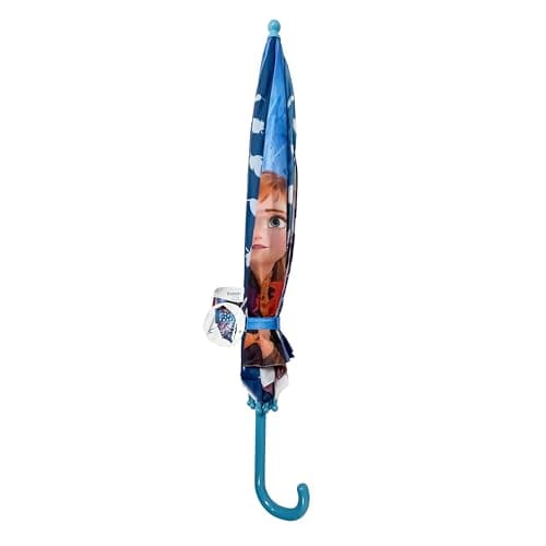 Disney Frozen Kids Umbrella, Plastic Easy Grip Handle Compact Umbrella Windproof Strong, PVC Cover Travel Gift Kids Brolly Girls, Automatic Safety Opening Stick Umbrella 70cm — view 5