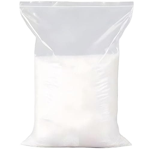 30 Pcs Clear Zip Lock Clothes Bags Large Travel Clothes Storage Bags, Large Travel Zip Lock Seal Storage Bags, Reusable Clear Plastic Bags for Organising, Shoes and Cosmetics, Size 40x60cm — view 2