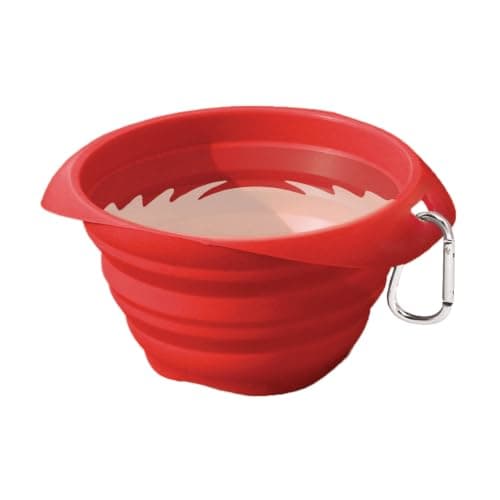 Kurgo Collaps-A-Bowl, 24oz, Red