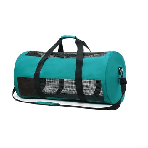 Accarugty 60L Scuba Diving Mesh Bag, Quick-Dry Duffle Gear Tote For Snorkeling, Swimming, Surfing And Beach Sports, Ventilated Storage Sack With Foldable Design(Green) — view 2
