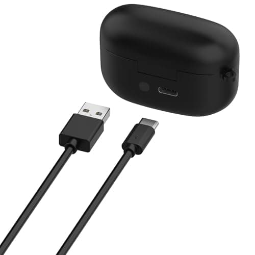 LICAEVEY Charging Case for Link Buds S, 590mAh Large Capacity, Compact Design with USB C Cable and Multiple Protections for Daily Commute and Workout — view 4