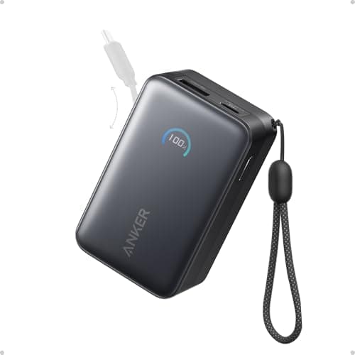 Anker Nano Power Bank, 10,000mAh Portable Charger & 45W Max Compact Battery Pack (Bundle) — view 2