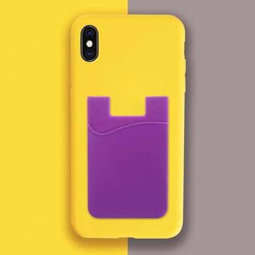 CTIRCHIU 3pcs Adhesive Silicone Cell Phone Wallet Holder for Travel Vehicle — view 6